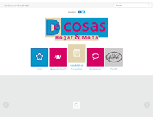 Tablet Screenshot of decosas.net